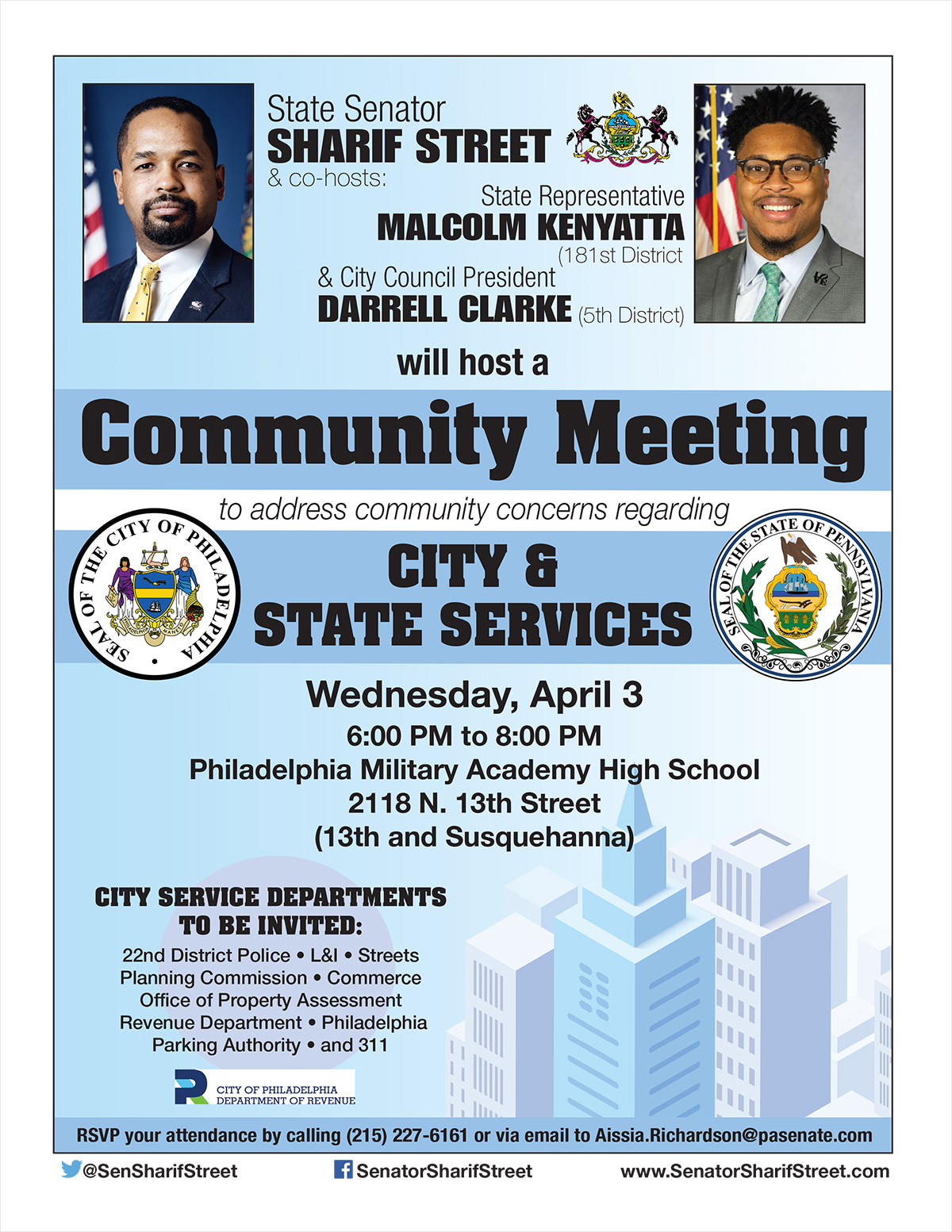 Community Meeting - April 3, 2019