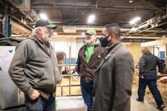 January 12, 2022: Sen. Street toured the 106th Pennsylvania Farm show talking with vendors, exhibitors and advocates about local agriculture.  Later, he met with a delegation of representatives of African nations to discuss possible agricultural development cooperation before sitting down for an interview with Russell Redding, Pennsylvania’s Secretary of Agriculture.