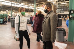 Enero 12, 2022: Sen. Street toured the 106th Pennsylvania Farm show talking with vendors, exhibitors and advocates about local agriculture.  Later, he met with a delegation of representatives of African nations to discuss possible agricultural development cooperation before sitting down for an interview with Russell Redding, Pennsylvania’s Secretary of Agriculture.