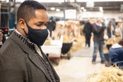 January 12, 2022: Sen. Street toured the 106th Pennsylvania Farm show talking with vendors, exhibitors and advocates about local agriculture.  Later, he met with a delegation of representatives of African nations to discuss possible agricultural development cooperation before sitting down for an interview with Russell Redding, Pennsylvania’s Secretary of Agriculture.