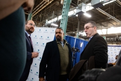 11 de enero de 2023: El senador Sharif Street asiste a la Feria Agrícola de 2023