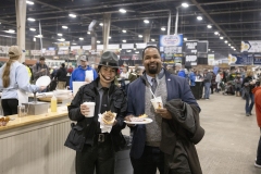 Enero de 2024: El Senador Sharif Street asiste al 108º Pennsylvania Farm Show. 