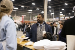 January 2024: Senator Sharif Street attends the the 108th Pennsylvania Farm Show. 