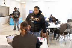 16 de noviembre de 2019: El senador Sharif Street organiza el evento Healthcare Enrollment.