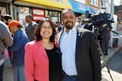 September 28, 2022: State Senators Anthony Williams,  Vincent Hughes and Sharif Street presented a $1.8 million mock check to the African Cultural Alliance of North America (ACANA.) The funding is made possible through the American Rescue Plan Act, and will support the creation of ACANA’s Africatown project.