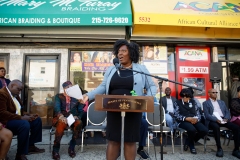 28 de septiembre de 2022: Los senadores estatales Anthony Williams, Vincent Hughes y Sharif Street presentaron un cheque simulado de 1,8 millones de dólares a la Alianza Cultural Africana de Norteamérica (ACANA). La financiación es posible gracias a la Ley del Plan de Rescate Americano, y apoyará la creación del proyecto Africatown de ACANA.