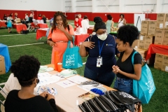 July 9, 2022: State Senator Sharif Street, Temple University Health Sciences, Office of Community Affairs and Engagement, and United Health Care and North, Inc hosted a Family Baby Shower on July 9th from 10am - 2pm. This event was free to the community and offered new and expecting Mom, Dads and Caregivers many healthcare, dietary and social resources that can help them and their babies live healthy lifestyles.