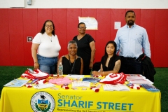 July 9, 2022: State Senator Sharif Street, Temple University Health Sciences, Office of Community Affairs and Engagement, and United Health Care and North, Inc hosted a Family Baby Shower on July 9th from 10am - 2pm. This event was free to the community and offered new and expecting Mom, Dads and Caregivers many healthcare, dietary and social resources that can help them and their babies live healthy lifestyles.