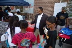 August 19, 2023: Senator Sharif Street hosts a Back to School Fair.