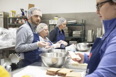 Diciembre 12, 2022: Senator Sharif Street joins Sen. Dillon and other local elected officials to announce a $1.25 million grant for the Caring for Friends to help fund a new 12,000-square-foot refrigerated storage facility.