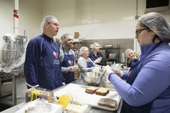 Diciembre 12, 2022: Senator Sharif Street joins Sen. Dillon and other local elected officials to announce a $1.25 million grant for the Caring for Friends to help fund a new 12,000-square-foot refrigerated storage facility.