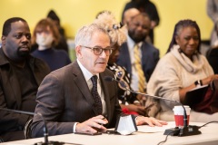 November 5, 2021: Sen. Street, in conjunction with the newly formed bicameral Crime Prevention Caucus and Philadelphia Sheriff Rochelle Bilal, held a Crime and Violence Prevention Summit at Esperanza University in North Philadelphia yesterday.  Testifiers included District Attorney Larry Krasner, Police Commissioner Danielle Outlaw, as well as representatives of community and student groups.