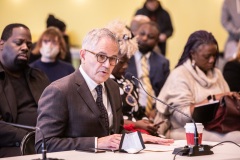 November 5, 2021: Sen. Street, in conjunction with the newly formed bicameral Crime Prevention Caucus and Philadelphia Sheriff Rochelle Bilal, held a Crime and Violence Prevention Summit at Esperanza University in North Philadelphia yesterday.  Testifiers included District Attorney Larry Krasner, Police Commissioner Danielle Outlaw, as well as representatives of community and student groups.