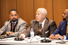 November 5, 2021: Sen. Street, in conjunction with the newly formed bicameral Crime Prevention Caucus and Philadelphia Sheriff Rochelle Bilal, held a Crime and Violence Prevention Summit at Esperanza University in North Philadelphia yesterday.  Testifiers included District Attorney Larry Krasner, Police Commissioner Danielle Outlaw, as well as representatives of community and student groups.