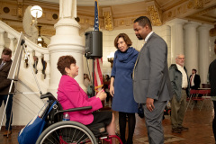 October 22, 2019: Senator Sharif Street joins Sen. Tartaglione at her Annual Disability Awareness Day at the Capitol.