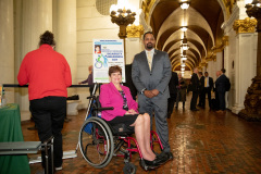 October 22, 2019: Senator Sharif Street joins Sen. Tartaglione at her Annual Disability Awareness Day at the Capitol.