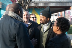 April 2, 2022: Senator Sharif Street joined Loree Jones of Philabundance to kick off the 30-day food drive which marks the beginning of Ramadan.