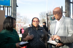 April 2, 2022: Senator Sharif Street joined Loree Jones of Philabundance to kick off the 30-day food drive which marks the beginning of Ramadan.