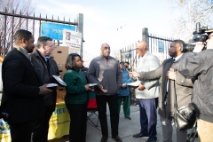 April 2, 2022: Senator Sharif Street joined Loree Jones of Philabundance to kick off the 30-day food drive which marks the beginning of Ramadan.