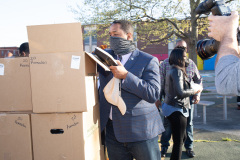 April 13, 2021: Sen. Street, along with Mayor Jim Kenney and other Philadelphia officials, held a news conference in North Philadelphia  today to announce 30 days of food distribution that will deliver 6,000 meals to local residents during the holy month of Ramadan. The program is a partnership between Street and Philabundance, the city’s leading hunger prevention organization.