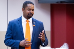 June 5, 2019: Sen. Street hosted a lunch at the Capitol to mark Eid Al-Fitr, a three day celebration that occurs at the end of the Islamic holy month of Ramadan. After avoiding food and water while the sun is up for the past month, Eid marks the breaking of the fast for Muslims around the world.