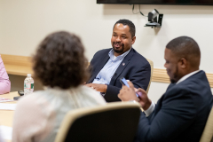 August 8, 2019: Senator Sharif Street tours the Esperanza Health Center.