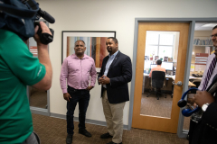 August 8, 2019: Senator Sharif Street tours the Esperanza Health Center.