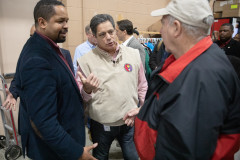 January 8, 2020: Senator Sharif Street tours the 2020 Farm Show.