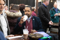 January 8, 2020: Senator Sharif Street tours the 2020 Farm Show.