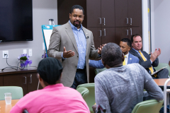 August 26, 2019: Sen. Street partnered with the Attorney General’s Office and a local financial planner to hold a financial literacy seminar at InnovAge Life Center in Philadelphia.