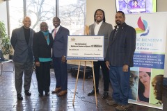 December 28, 2022: Senator Sharif Street and Representative Malcolm Kenyatta presented the Behavioral Wellness Center at Girard with a state grant to be used for upgrades to the hospital and treatment facility, which will provide enriched and expanded substance abuse and mental health services to communities across Philadelphia.