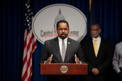 9 de abril de 2019: El senador estatal Sharif Street y el senador estatal Art Haywood se unieron al Departamento de Cine de la Universidad de Villanova, John Pace y Tyrone Werts para una conferencia de prensa y la proyección de The Mayor of Graterford.