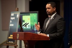 9 de abril de 2019: El senador estatal Sharif Street y el senador estatal Art Haywood se unieron al Departamento de Cine de la Universidad de Villanova, John Pace y Tyrone Werts para una conferencia de prensa y la proyección de The Mayor of Graterford.