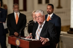 June 5, 2019: Senator Street joins fellow members of the Pennsylvania Senate Democratic Caucus to outline various policy on gun reform in the commonwealth in an effort to provide substantive reform that addresses the proliferation of firearms as well as those effects at a state level.