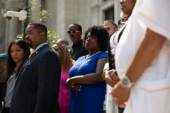 July 6, 2021: Sen. Street & Family gather with law enforcement and advocates to speak on this tragedy and the investigation.