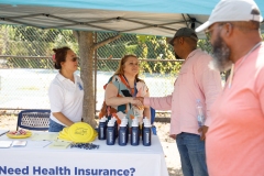 20 de agosto de 2022: El senador Sharif Street organiza la Feria anual de la Salud