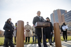 January 6, 2022: Senator Sharif Street & Allies Rally to Defend Democracy & Condemn Insurrectionists.