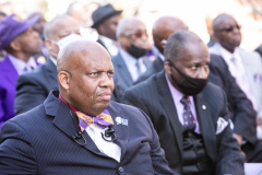 October 2, 2021: Sen. Street hosted a ceremony to unveil a new state historical marker and a street renaming to honor Dr. Oscar James Cooper who cofounded the Omega Psi Phi fraternity at Howard University.  The 101-year old fraternity was the first founded at a historically black college and Dr. Cooper went on to serve as a physician for 50 years at the North Philadelphia site.