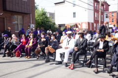 October 2, 2021: Sen. Street hosted a ceremony to unveil a new state historical marker and a street renaming to honor Dr. Oscar James Cooper who cofounded the Omega Psi Phi fraternity at Howard University.  The 101-year old fraternity was the first founded at a historically black college and Dr. Cooper went on to serve as a physician for 50 years at the North Philadelphia site.