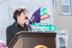 2 de octubre de 2021: El senador Street organizó una ceremonia para inaugurar un nuevo marcador histórico estatal y cambiar el nombre de una calle en honor del Dr. Oscar James Cooper, cofundador de la fraternidad Omega Psi Phi en la Universidad Howard.  La fraternidad, con 101 años de antigüedad, fue la primera fundada en una universidad históricamente negra y el Dr. Cooper ejerció como médico durante 50 años en la sede del norte de Filadelfia.
