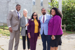 October 2, 2021: Sen. Street hosted a ceremony to unveil a new state historical marker and a street renaming to honor Dr. Oscar James Cooper who cofounded the Omega Psi Phi fraternity at Howard University.  The 101-year old fraternity was the first founded at a historically black college and Dr. Cooper went on to serve as a physician for 50 years at the North Philadelphia site.