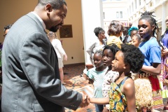 June 14, 2022: The Pennsylvania Legislative Black Caucus hosted a Juneteenth Celebration in the East Wing Rotunda .