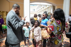 June 14, 2022: The Pennsylvania Legislative Black Caucus hosted a Juneteenth Celebration in the East Wing Rotunda .