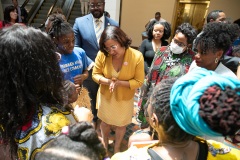 June 14, 2022: The Pennsylvania Legislative Black Caucus hosted a Juneteenth Celebration in the East Wing Rotunda .