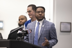 March 4, 2024: Senator Sharif Street joined Loree D. Jones-Brown, Philabundance CEO at the Philabundance Community Kitchen to announce the fourth annual 30-day food distribution during Ramadan that will feed 7,600 people.