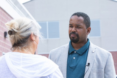 September 10, 2021: Sen. Street visited Philadelphia’s Multi-Agency Resource Center, a partnership of the city, state and local agencies, including the Salvation Army and the Red Cross, to provide help for residents affected by historic flooding in the aftermath of Hurricane Ida.