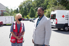 September 10, 2021: Sen. Street visited Philadelphia’s Multi-Agency Resource Center, a partnership of the city, state and local agencies, including the Salvation Army and the Red Cross, to provide help for residents affected by historic flooding in the aftermath of Hurricane Ida.