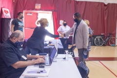 September 10, 2021: Sen. Street visited Philadelphia’s Multi-Agency Resource Center, a partnership of the city, state and local agencies, including the Salvation Army and the Red Cross, to provide help for residents affected by historic flooding in the aftermath of Hurricane Ida.