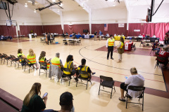 September 10, 2021: Sen. Street visited Philadelphia’s Multi-Agency Resource Center, a partnership of the city, state and local agencies, including the Salvation Army and the Red Cross, to provide help for residents affected by historic flooding in the aftermath of Hurricane Ida.