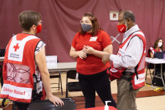 September 10, 2021: Sen. Street visited Philadelphia’s Multi-Agency Resource Center, a partnership of the city, state and local agencies, including the Salvation Army and the Red Cross, to provide help for residents affected by historic flooding in the aftermath of Hurricane Ida.